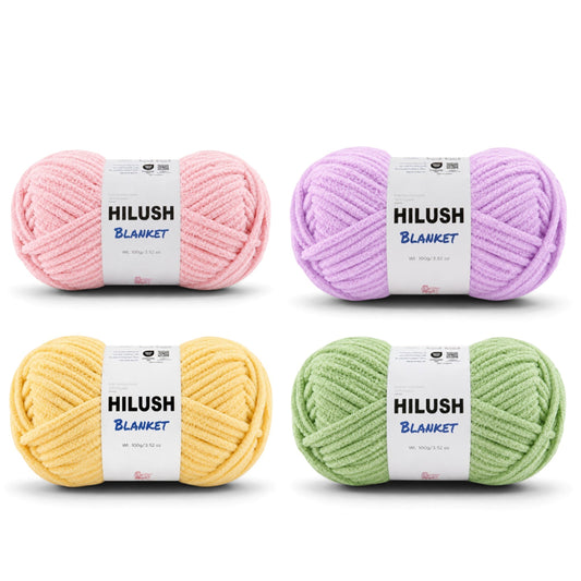 Blanket Pastel Yarn Bundle – Pack of 4
