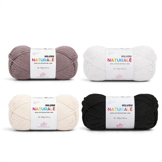 Naturalé Neutral Yarn Bundle – Pack of 4