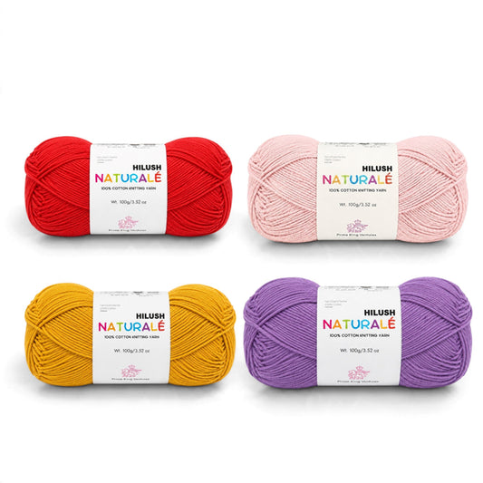 Naturalé Colour Pop Yarn Bundle – Pack of 4